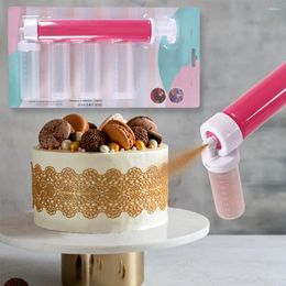 Baking Tools Manual Spray Pastry Self-Assembly Cake Cupcakes Cookies Decorating Coloring Spraying Tool Kitchen Decoration