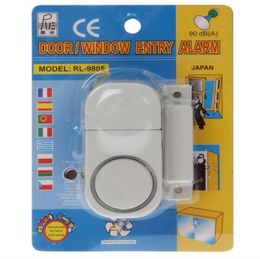 RL9805 Special Wireless Door Window Sensor Magnetic Switch Home Security Alarm Bell Burglar Warning Safety System 9522657