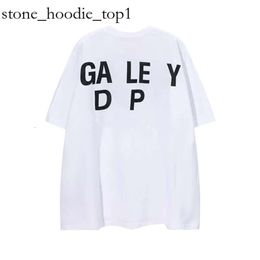 Gallerydept High Quality Designer Mens T Shirt Street Trendy Rock Gallerydept Shirt Letter Short Sleeve Luxury Brand Womens Quick Dry Loose Gallerydept Shirt 6684