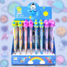 Pencils 36 pcs/lot Creative Astronaut Building Block Pencil Cute Pencils For Kids Stationery Gift School Office Supplies