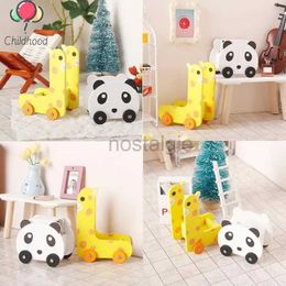 Kitchens Play Food 1 12 Dollhouse Miniature Furniture Shelf Bookshelf Storage Display Rack Cute Panda Giraffe Shape DIY Play House Decor Accessorie 2443