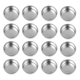 Candle Holders 20pcs Empty Jars DIY For Making Scented Cup Cream Nail Cosmetic Container Refillable Metal Box