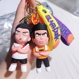 Fashion Cartoon Movie Character Keychain Rubber And Key Ring For Backpack Jewelry Keychain 084021