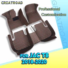 Car Floor Mats For JAC T8 2018 2019 2020 Custom Auto Foot Pads Automobile Carpet Cover Interior Accessories
