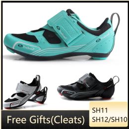 Boots Tiebao Road Cycling Shoes Sapatilha Ciclismo Triathlon Men Women Spdsl Pedals Selflocking Breathable Road Bike Riding Sneakers