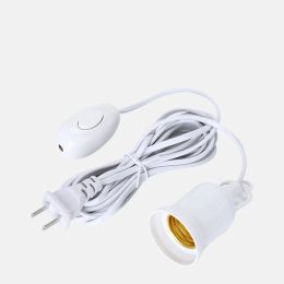 2M/4M Lamp Base Holder Power Cord Cable E27 US Hanging Pendant LED Light Fixture Socket Cord Adapters With Switch