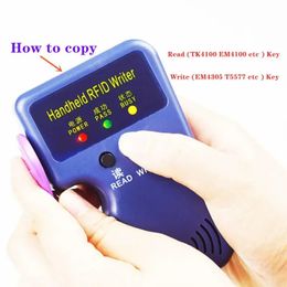 High-Quality Portable RFID Copier Duplicator Reader for TM1990B IButton DS-1990A IButton and 125KHz EM4305 T5577 EM4100 TM Card Development