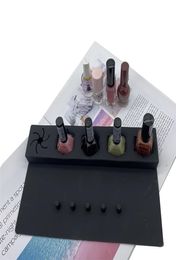 Silicone Nail Polish Bottle Cover Nail Practice Display Let Go And Fix Finger Bracket Nail Art Tool9912543