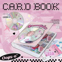 Retro CD Korean Idol Photocards Collect Book Binder A7 Notebook Diary Agenda Planner Stationery Album Book DIY