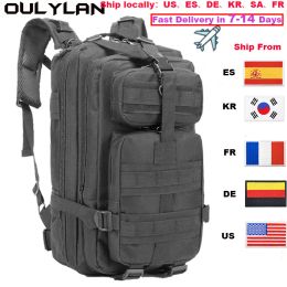 Bags Oulylan Large Capacity Camping Rucksack Men Army Military Tactical Backpack Outdoor Softback Waterproof Hiking Hunting Bags