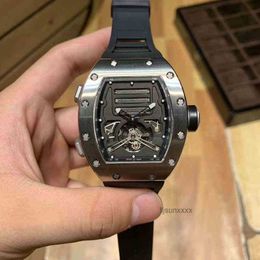 Watch Men's Luxury Designer Watch Wine Barrel Rubber Strap Stainless Steel Automatic Mechanical Watch 2024 Hot Sale Z9em