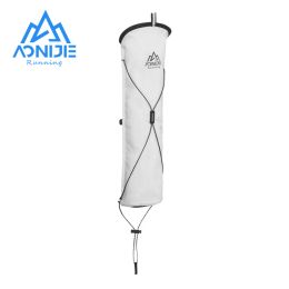 AONIJIE E4418 C9112 Lightweight External Hiking Pole Storage Bag Fish Bone Pocket Opening Tightening Buggy Bag