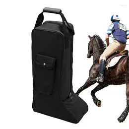 Storage Bags Tall Boot Bag Organizer Waterproof Riding Horse Boots Equestrian Gear Dust Proof Shoe For Home Long