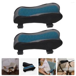 Chair Covers 2 Pcs Office Armrest Pillow Desk Accessories Men Home Accessory Supply Pad Household Polyester (Polyester) Man