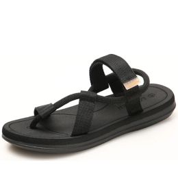 Sandals New Summer Sandals Men Tide Couple Beach Shoes Lightweight Mens Vietnamese Flat Slippers Trade Simple Sandals