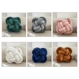 Pillow Knot Decorative Sofa Ball Super Soft Throw Floor Vibrant Colour Wear For A