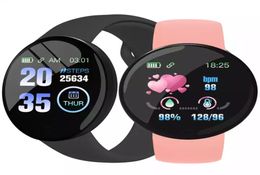 Wristbands D18S smart bracelet watch 144 Colour screen heart rate blood pressure sleep monitoring pedometer sports D18 smart watch5039288