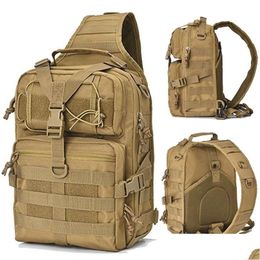 Outdoor Bags Tactical Backpack Military Assat Army Molle Edc Rucksack Mtifunctional Cam Hunting Waterproof Sling Bag 220905 Drop Deliv Otuuo