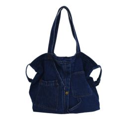 Denim grande capacità di borse a tracolla borsa a tracolla busta casual denim sacca trasversale alla moda da donna di alta qualità da donna