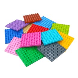 8*8 Dots Creative Large Particle Double Floors Building Blocks Base Plate DIY Bricks Baseplate Toys For Kids Christmas Gift