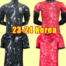 2023 South soccer jerseys Home away Korean SON HWANG KIM HWANG LEE JEONG SUNG LEE KWON 23 24 JERSEY FOOTBALL SHIRTS men Kits fans player version