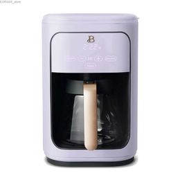 Coffee Makers 14-Cup Programmable Drip Coffee Maker with Touch-Activated Display Lavender.USA.NEW Y240403