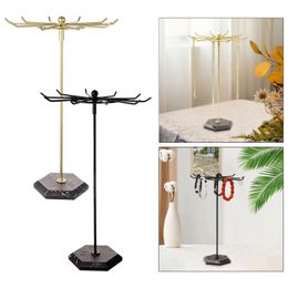 Display Necklace Holder Metal Jewellery Organiser Stand Jewellery Display Stand Jewellery Holder for Necklaces Pendant for Home Shows