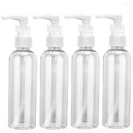 Storage Bottles 4 Pcs Separeted Empty Bottle Travel Containers For Toiletries Lotion Skin Care Products