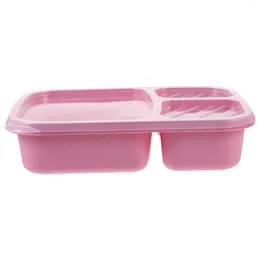 Dinnerware Fruit Container Reusable Lunch Boxes Portable Bento Holder Case Snack Containers