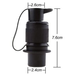 12V 3 Pin Trailer Socket Connectors Round 3 Pole Plug-in Tractor Plug for Electrical Caravan Truck