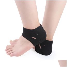 Back Support 2Pcs Plantar Fasciitis Therapy Wrap Foot Heel Pain Relief Sleeve Protect Sock Ankle Brace Arch Ortic Insole Drop Delivery Ottkv