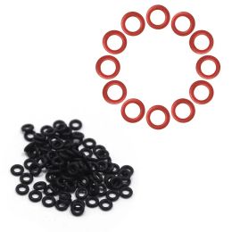 50/100Pcs/Set Hunting Rubber O Ring Gasket Grip Washer Grommets Stems/Flights Darts Arrow Tips Broadhead Replace Accessories