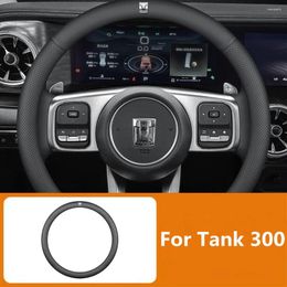 Steering Wheel Covers Fit For Tank 300 500 2024-2024 1 Pcs Cover Car Special Ultra Thin Leather Decoration Interior Products