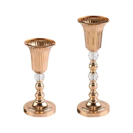 Vases Flower Stand Centrepieces For Tables Holders Elegant Versatile Metal Vase