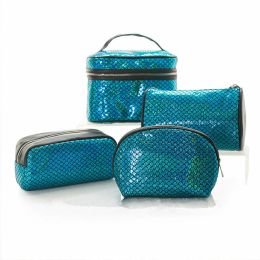 Holographic Iridescent Sparkle Mermaid Scale PU Faux Leatherette Fabric Foil DIY Bow Bags Craft Making Earring Handmade