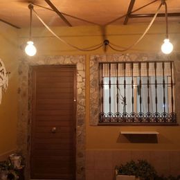 Manviv vintage konopne lampy lampy lampy e27 żyrandole AC85V-265V Wiszące lampy wiszące kreatywne dekoracje domu