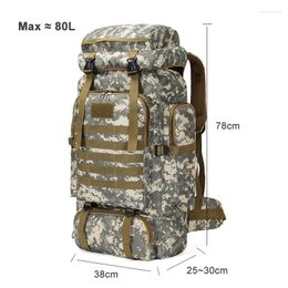 Backpack Backpacks Tactical Camping Army Mountaineering Waterproof Bag Large Camouflage Outdoor Men's Capacity