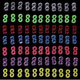 48/100/300/500/2000PCS Transparent Loom Rubber Bands Kits S Clips for DIY Loom Bands Bracelet Charms Accessaries