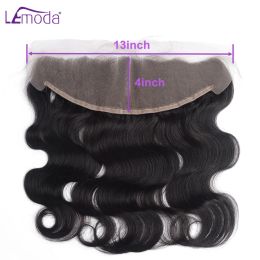 Body Wave Frontal 13x6 HD Lace Frontals Only PrePlucked 13x4 Lace Frontal 4x4 5x5 6x6 HD Lace Closure Human Hair Nutural Black
