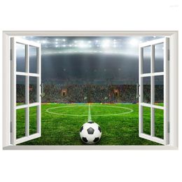 Wallpapers Footba Football Room Decor Wall Sticker Boys Sports Decorative Paintings Gift Men Posters