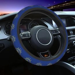 Window Stickers Maccabi Tel Aviv Steering Wheel Cover Universal 15 Inch Breathable Anti-Slip Warm In Winter And Cool Summer