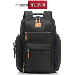 TUMIIs Travel Functional Back Bag Pack High Business Computer Quality Bags 2024 Alpha Ballistic Nylon Designer 232389 Mens UADIQHB2 TUMII Backpack R6R9