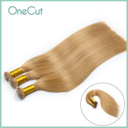 Extensions Nano Ring Micro Bead Loop Human Hair Extentions 100% Real Remy Hair Natural Machine Made Straight Pure Colour Prebonded Nano Tip