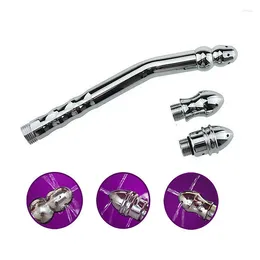 Bathroom Sink Faucets 1Set Aluminium Anal Cleaning Enema Shower Bidet Toilet Anus Clean Plug Kit Metal Cleanser BuPlug