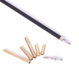 6pcs Archery Insert Copper Connect For Diameter 6.2mm Arrow Shaft 37/50/100/150/200sGrain Hunting Accessories