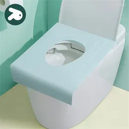 Toilet Seat Covers Disposable Cover Durable To Pulling Plastic Bathroom Paper Pad High-quality