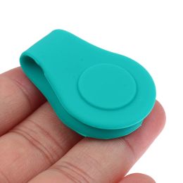 Silicone Golf Hat Clip Ball Marker Holder with Strong Magnetic Pocket Edg Belt