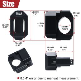 Motorcycle Speed Gear Display Bracket For Ducati For SUZUKI For KAWASAKI For HONDA For YAMAHA Gear Display Bracket