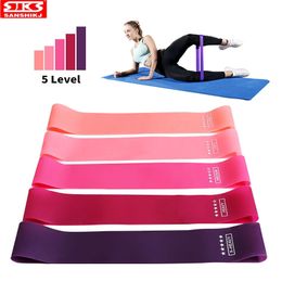 Yoga Resistance Belt Silicone Tension Belt Fitness Resistance Ring Rehabilitation Training Belt Deep Squat Elastic Ring 240322