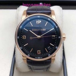 AP Casual Wrist Watch CODE 11.59 Series 41mm Automatic Mechanical Fashion Casual Mens Swiss Luxury Watch 15210OR.OO.A616CR.01 Smoked Purple